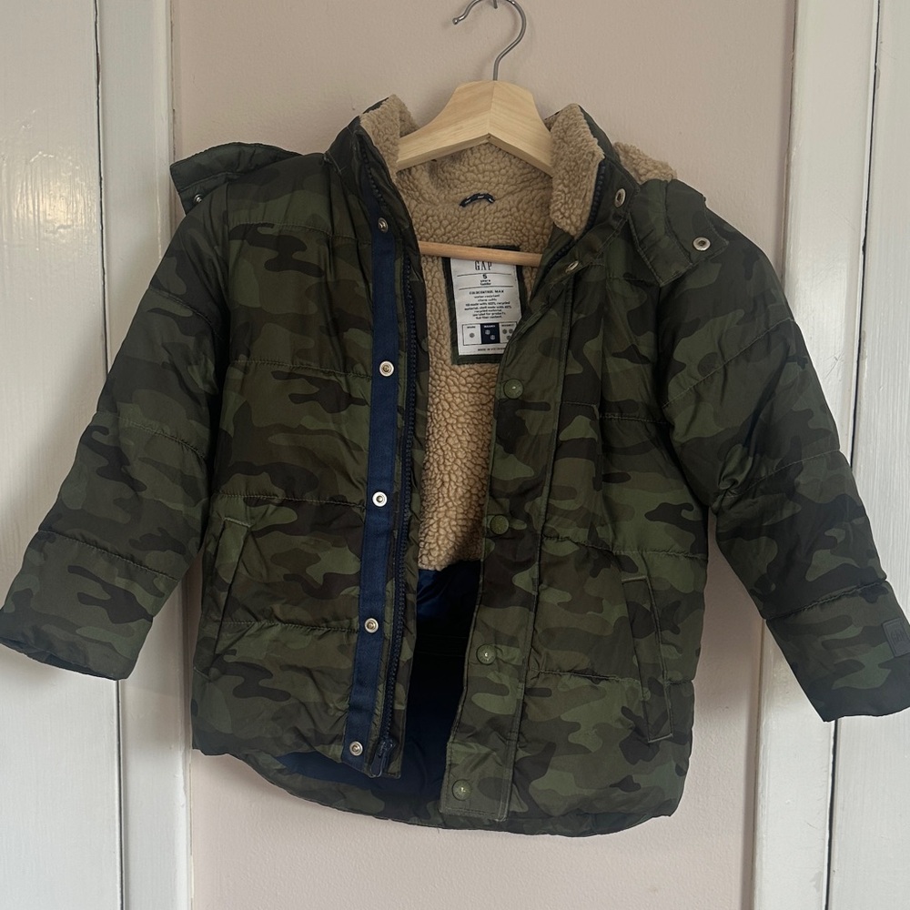 Kids Camo Snow jacket
